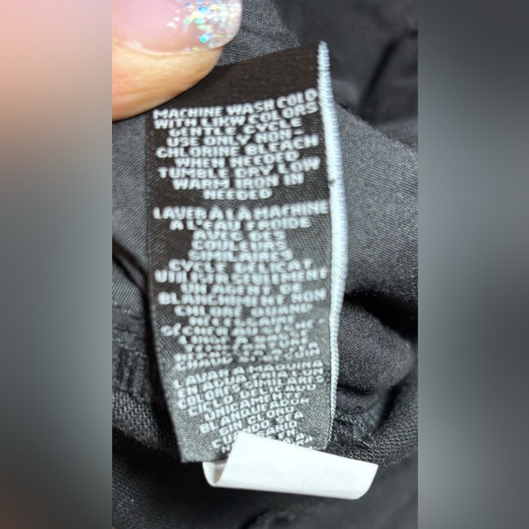 Celebrity Pink Black Flare Jeans Women’s 15/32 Stretch Denim Mid Rise - Picture 4 of 9